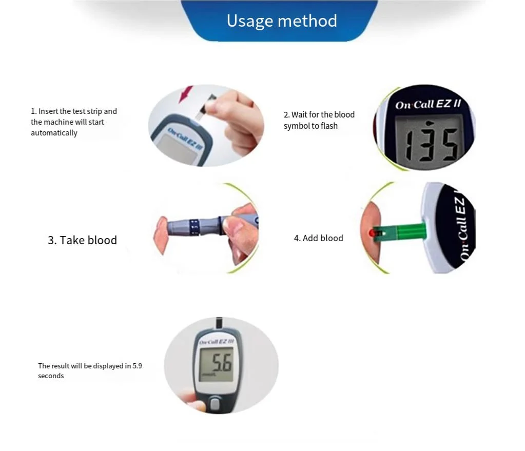 On call Blood sugar meter , Glucometer - Image 2