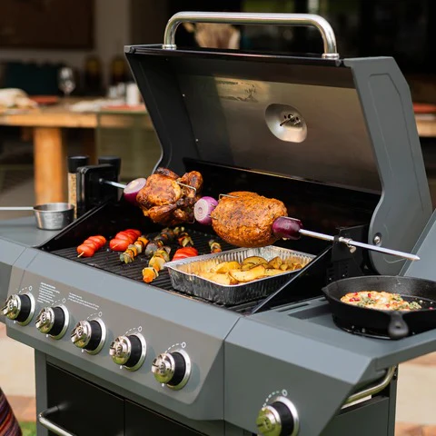 5 Burner Patio Gas Braai Outdoor Grill Choma Burner - Image 2