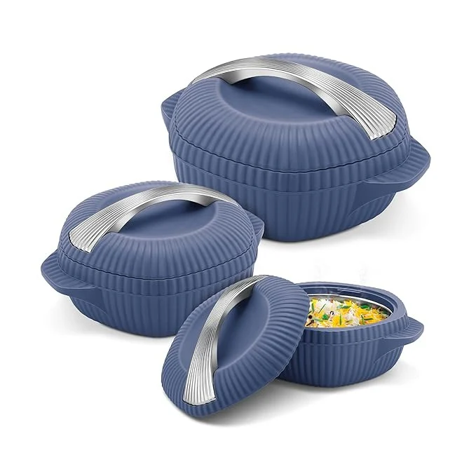 Oyster Milton 4pc Insulated Hotpot Food Warmer Set - Image 4