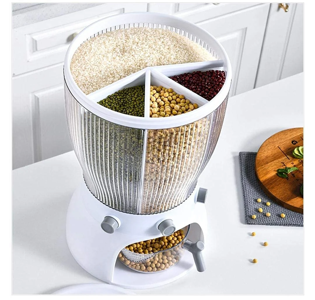 Partitioned Rotating Cereal Dispenser - Image 4