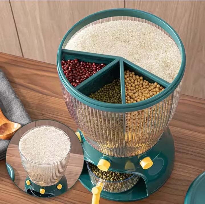 Partitioned rotation cereal dispenser - Image 2
