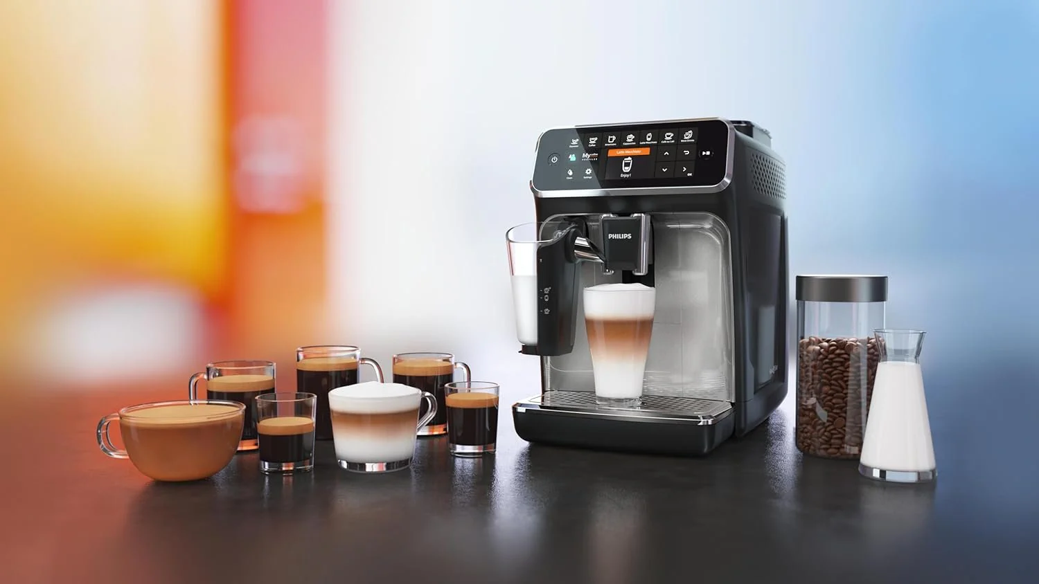 Philips 2200 Series Fully Automatic Espresso Machine | Classic Milk Frother & Touch Display - Image 5