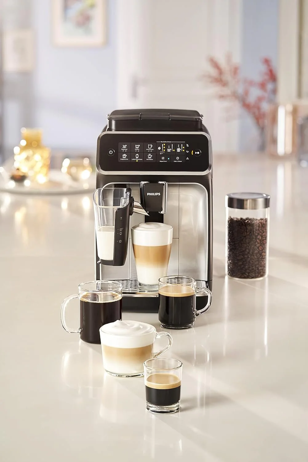 Philips 2200 Series Fully Automatic Espresso Machine | Classic Milk Frother & Touch Display - Image 8