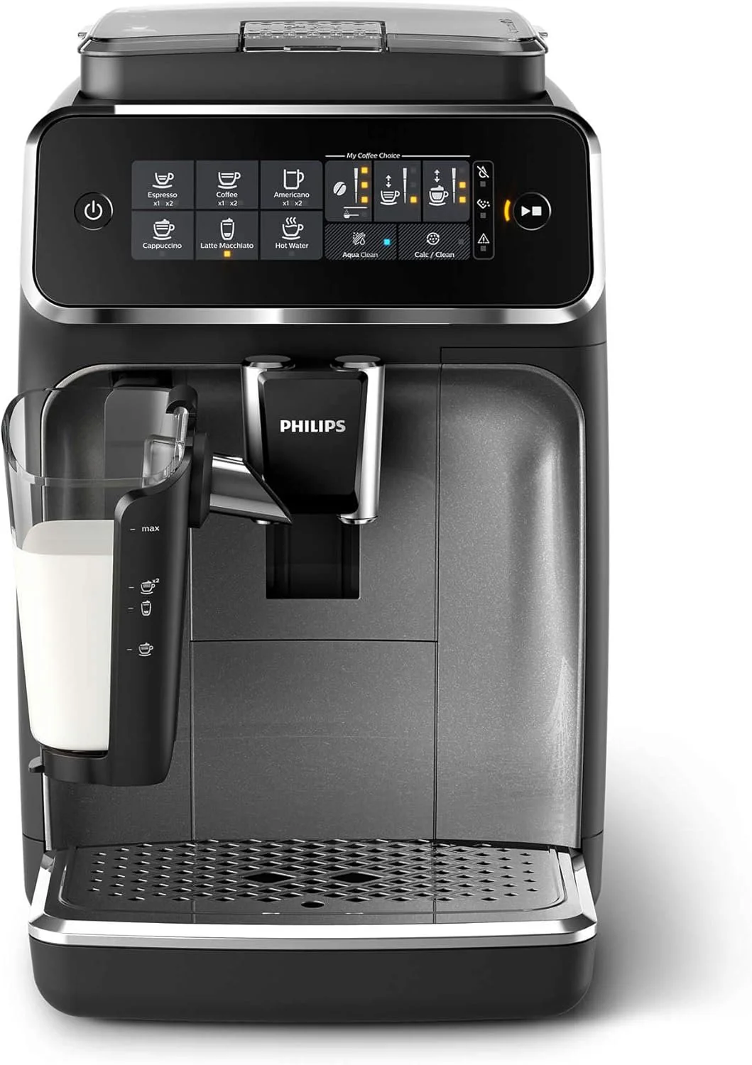 Philips 3200 Series Fully Automatic Espresso Machine | LatteGo, SilentBrew, AquaClean & Touch Display - Image 4