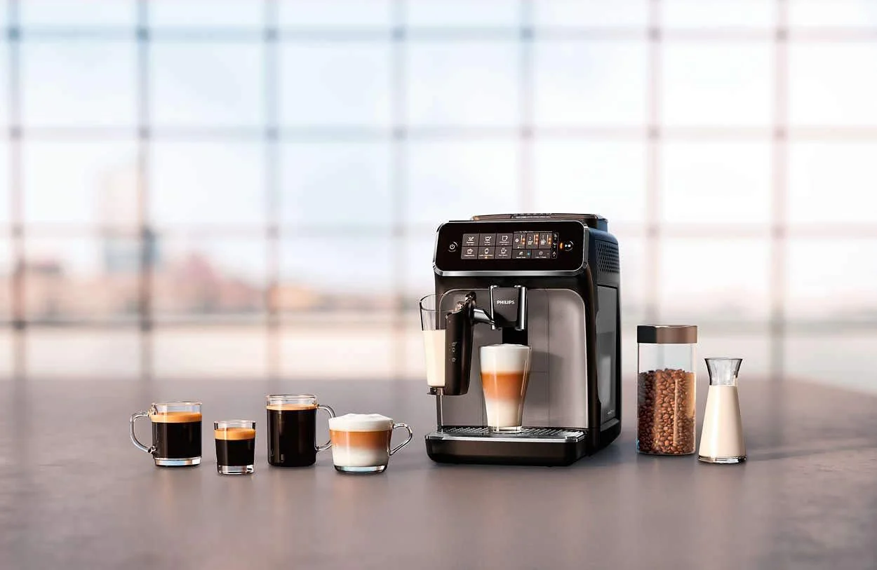 Philips 3200 Series Fully Automatic Espresso Machine | LatteGo, SilentBrew, AquaClean & Touch Display - Image 5