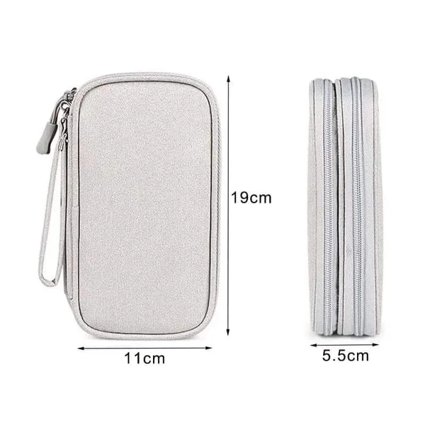 Phone Accessories Organizer Pouch / Travel Gadget Storage Case - Image 3