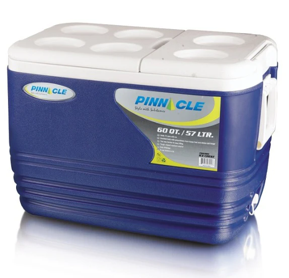 Pinnacle 57L Heavy-Duty Ice Retention Cooler Box (Up to 72hr Chill) - Image 3
