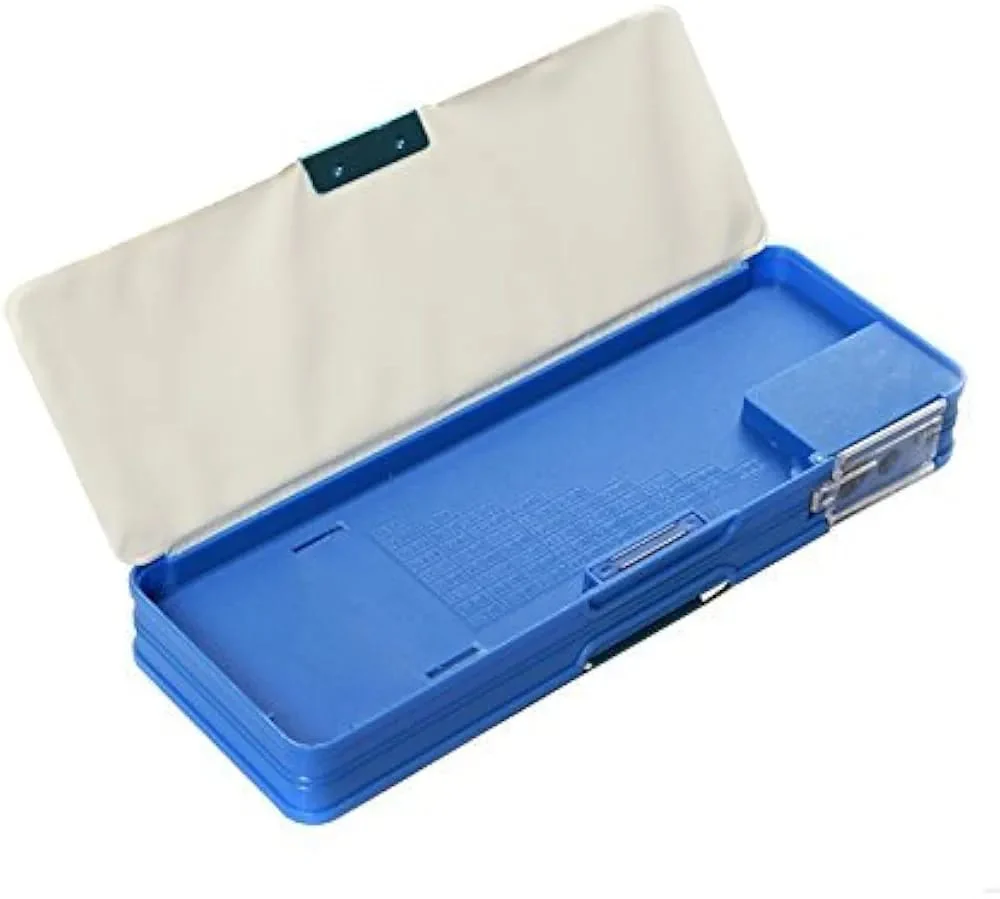 Plastic Multipurpose Pencil box and dual Sharpener for kids - Image 2