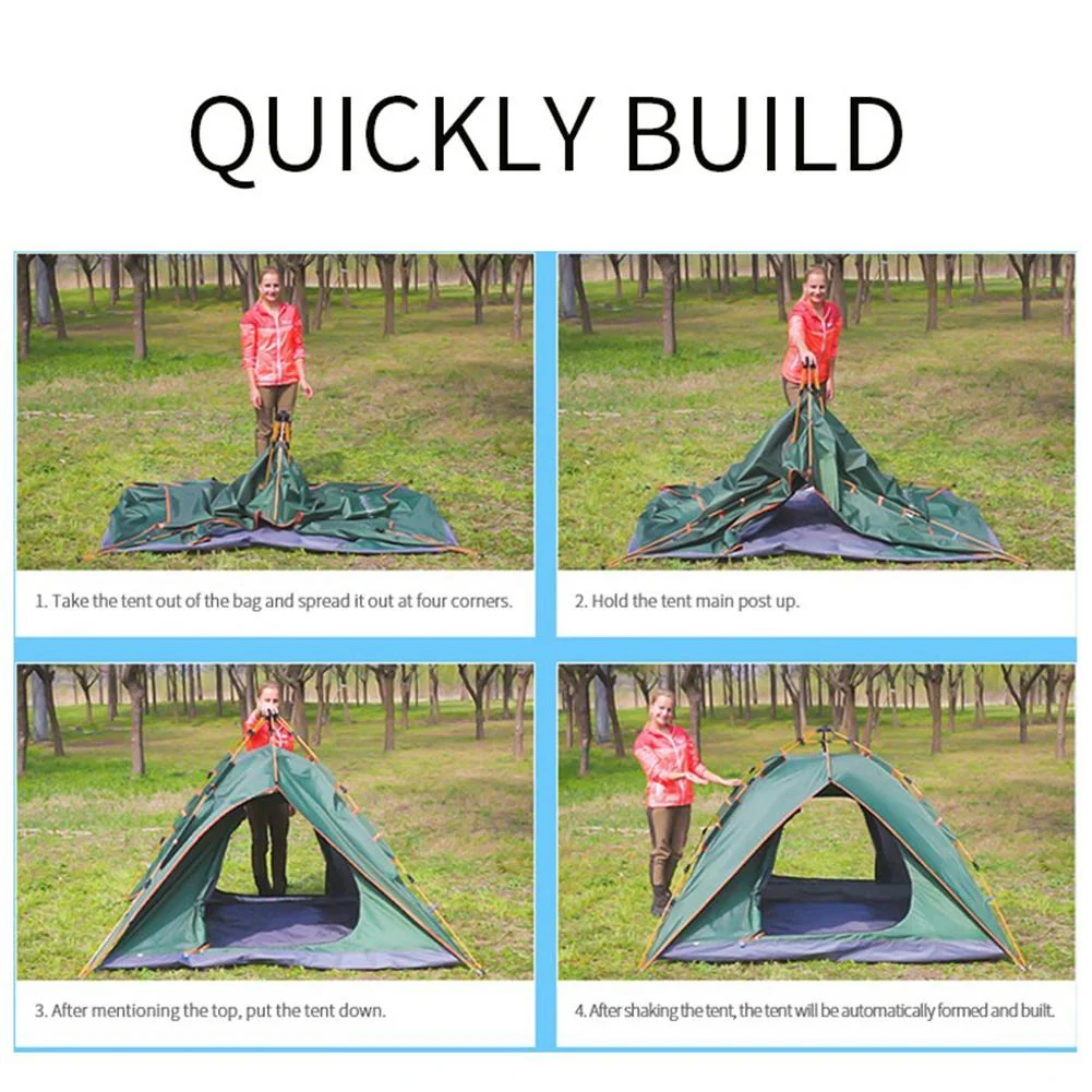 Pop Up Tents for Camping, 2-4 Person Camping Tents Waterproof. - Image 4