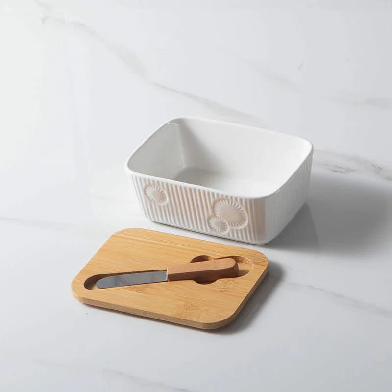Porcelain butter set - Image 2