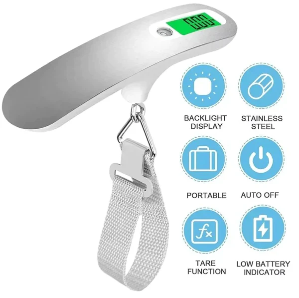 Portable Digital luggage scale for travel bag - Image 2