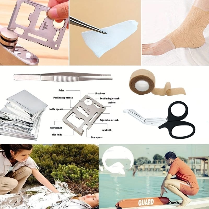 Portable light weight First Aid Emergency Kit - Image 2