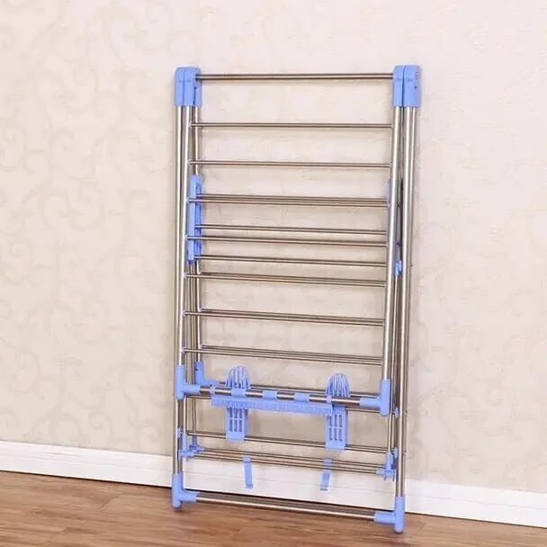 Portable Steel Clothes Hanger Clothes Drying Rack - Image 3