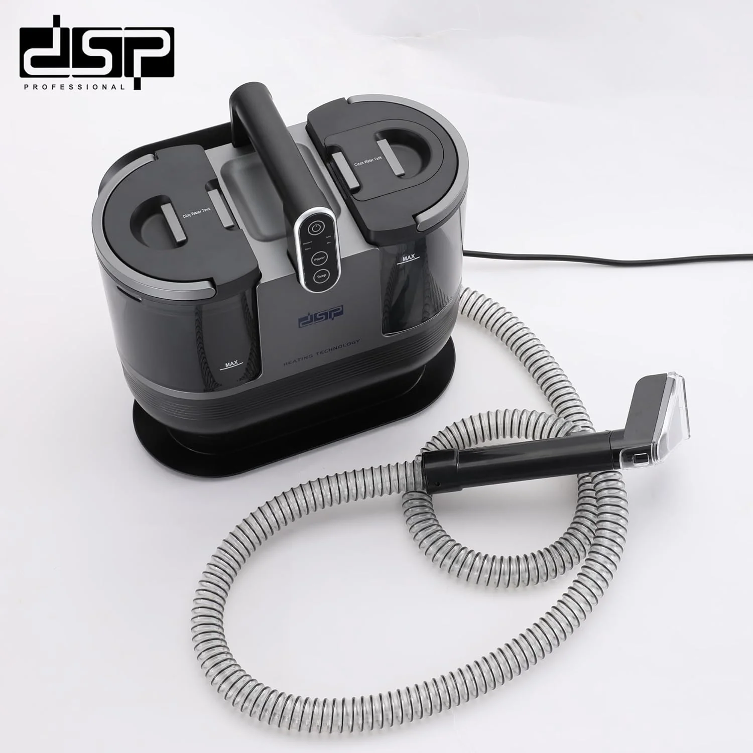 DSP Steam Sofa & Carpet Spot Cleaner 1700W 10kPa Dual Tank Kenya - Image 5