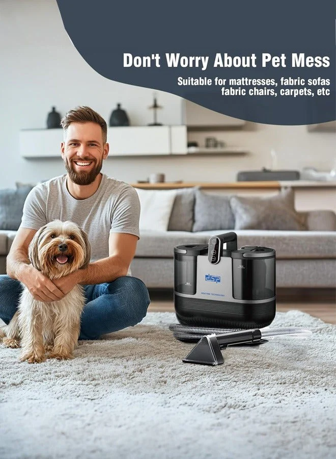 DSP Steam Sofa & Carpet Spot Cleaner 1700W 10kPa Dual Tank Kenya - Image 6