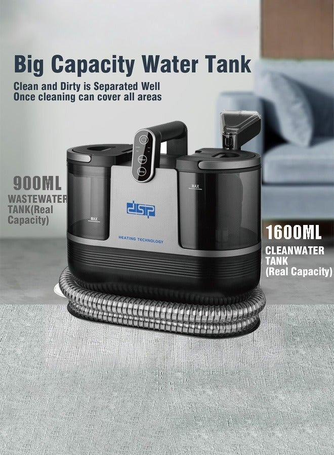 DSP Steam Sofa & Carpet Spot Cleaner 1700W 10kPa Dual Tank Kenya - Image 7