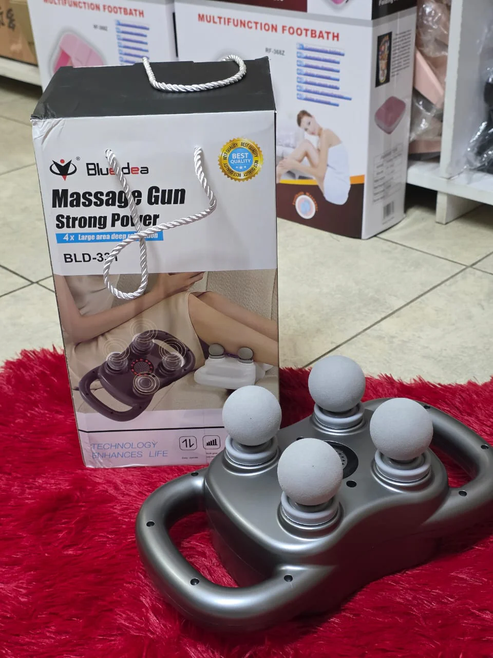 Powerful four heads deep tissue massager - Image 10