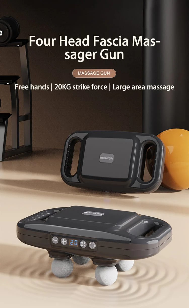 Powerful four heads deep tissue massager - Image 9