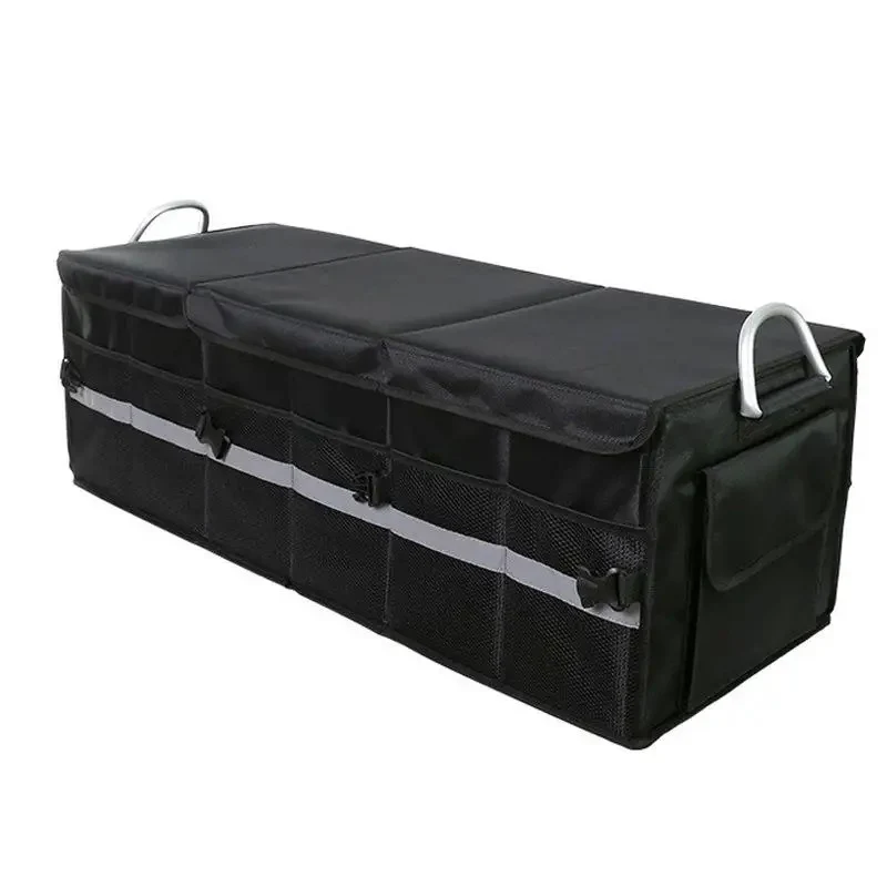 Premium Foldable Car Trunk Boot Organizer Large Multi-Compartment Storage Bin for Groceries, Tools, Baby Gear & Travel Waterproof, Durable SUV Boot Organizer | Buy in Kenya - Image 11
