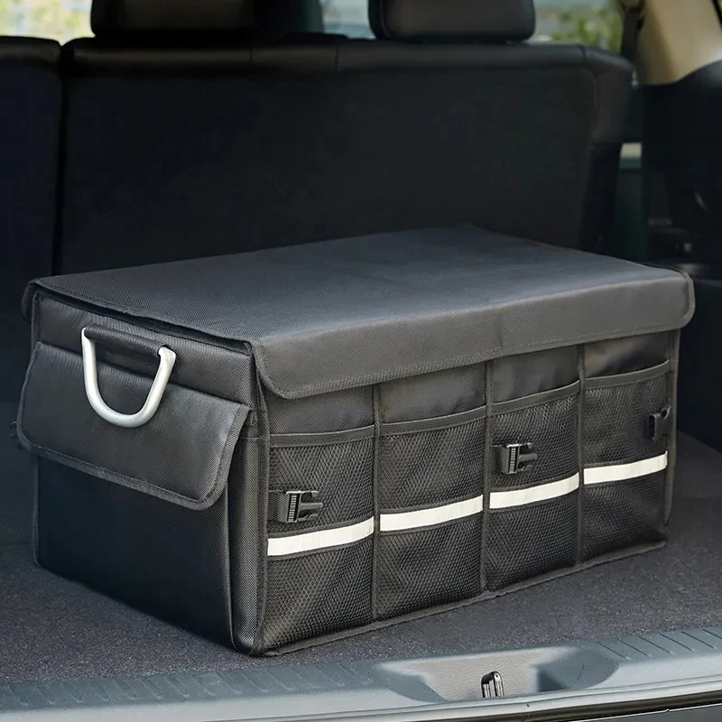 Premium Foldable Car Trunk Boot Organizer Large Multi-Compartment Storage Bin for Groceries, Tools, Baby Gear & Travel Waterproof, Durable SUV Boot Organizer | Buy in Kenya - Image 5