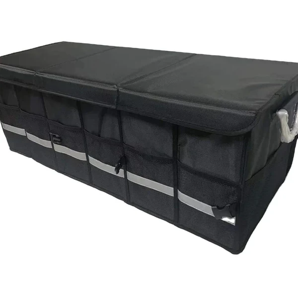 Premium Foldable Car Trunk Boot Organizer Large Multi-Compartment Storage Bin for Groceries, Tools, Baby Gear & Travel Waterproof, Durable SUV Boot Organizer | Buy in Kenya - Image 7