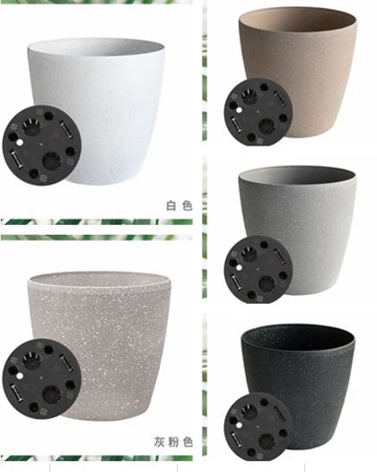 Premium Marble coated minimalist design flower planters - Image 3