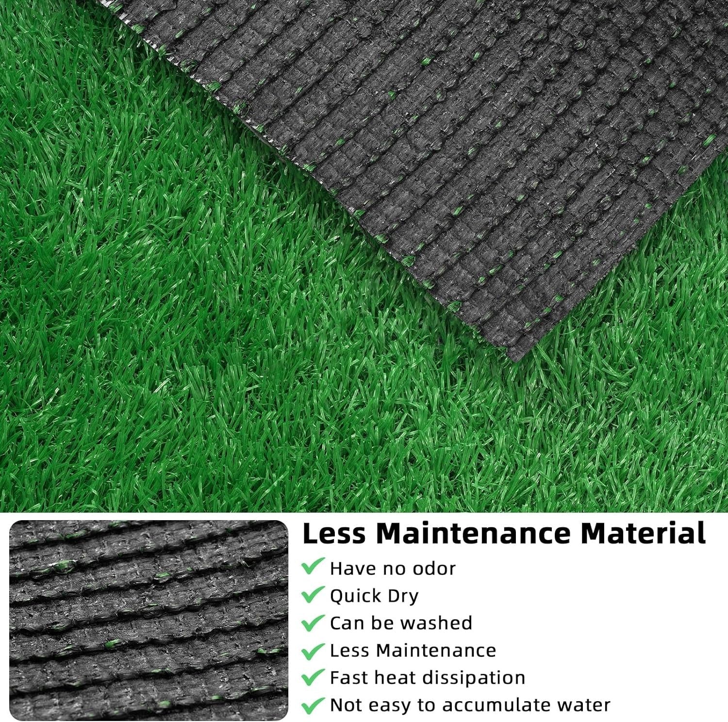 Premium Synthetic Artificial Grass Turf 35mm - Image 2
