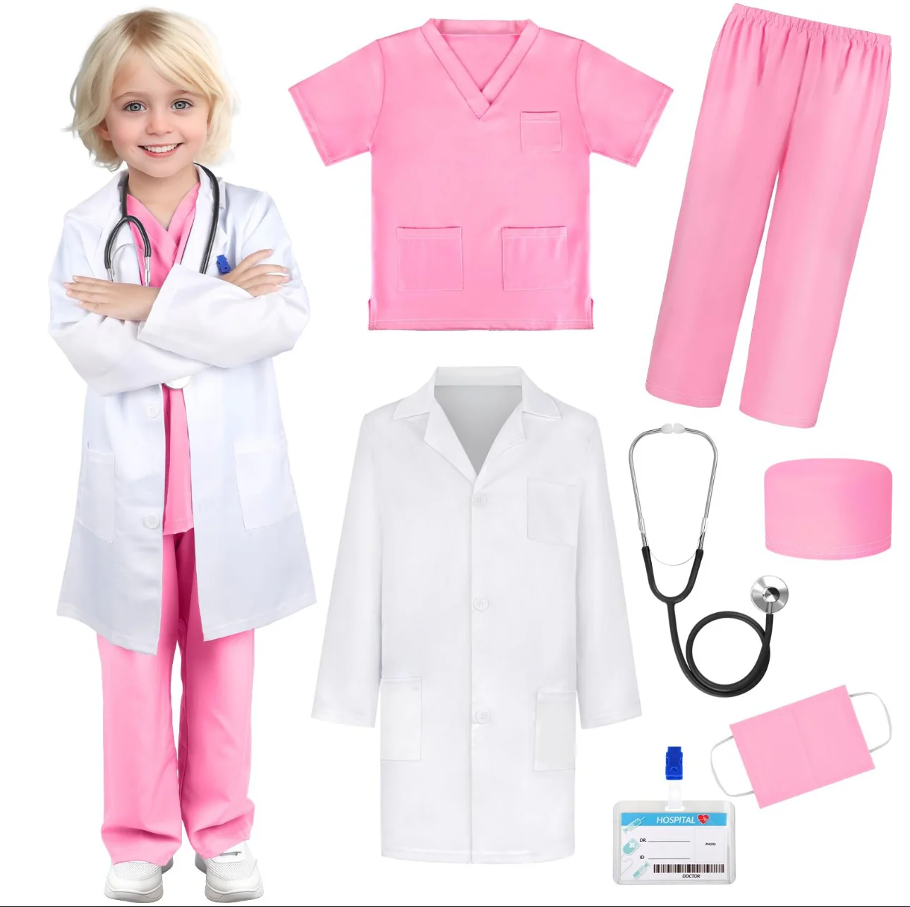 Professional Children Doctor's costume - Image 2