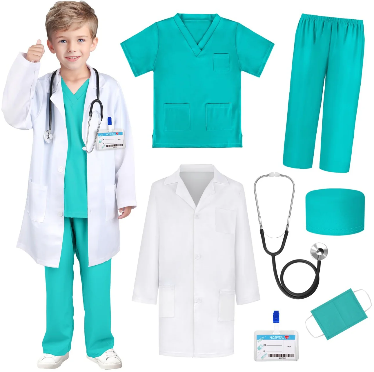 Professional Children Doctor's costume - Image 3