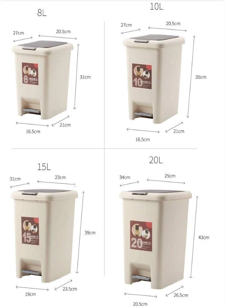 Push & Pedal DustBins - Image 2