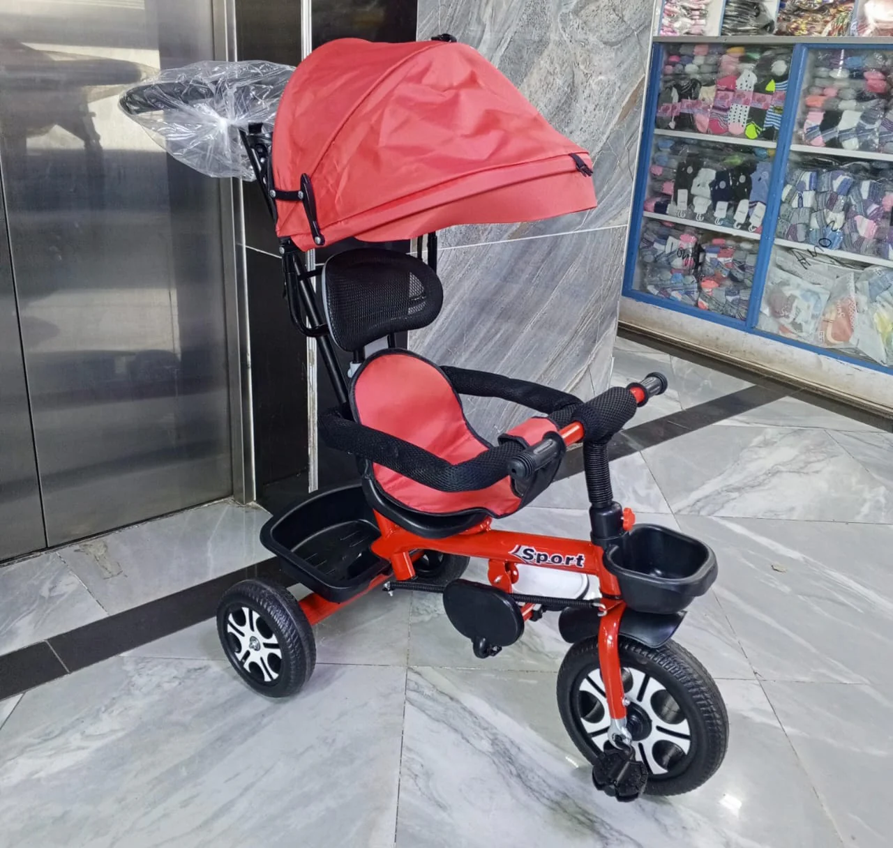 Push tricycle with canopy - Image 2