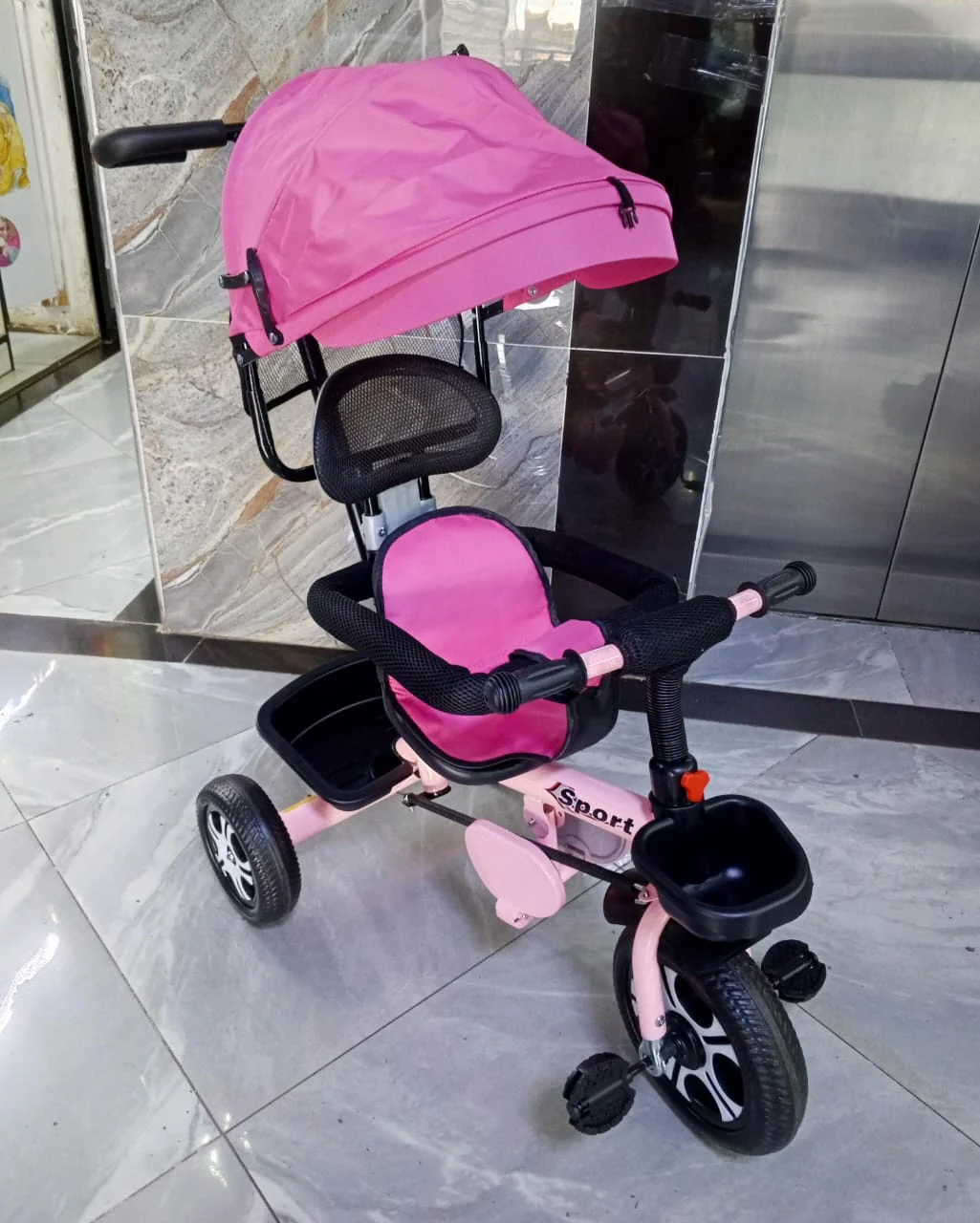 Push tricycle with canopy - Image 3