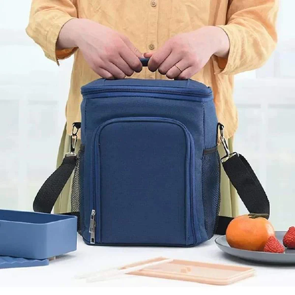 Quality Insulated Lunch Bag | Reusable Thermal Food Storage Carrier - Image 3
