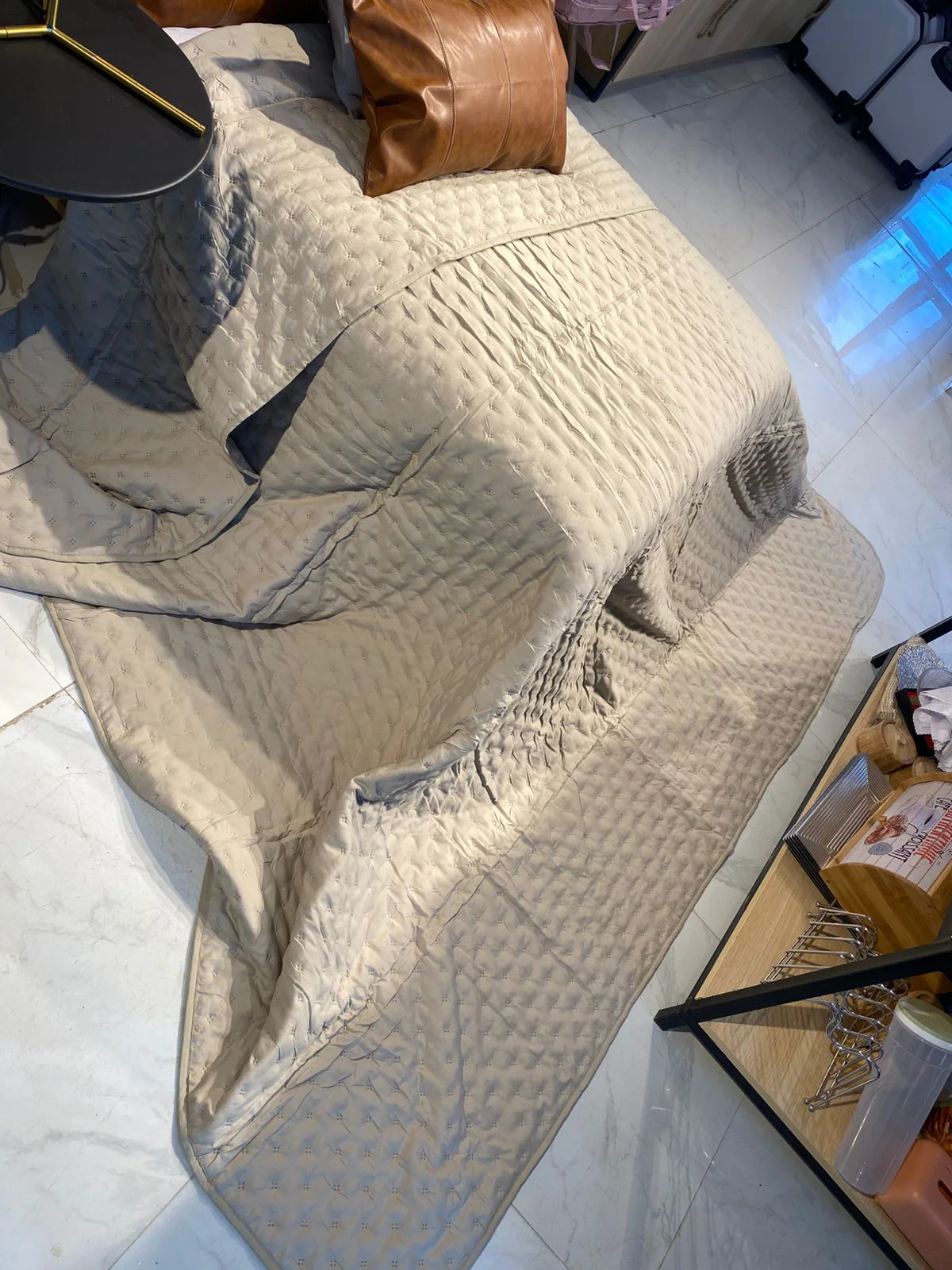 Quilted Coverlet Bedspread - Image 3