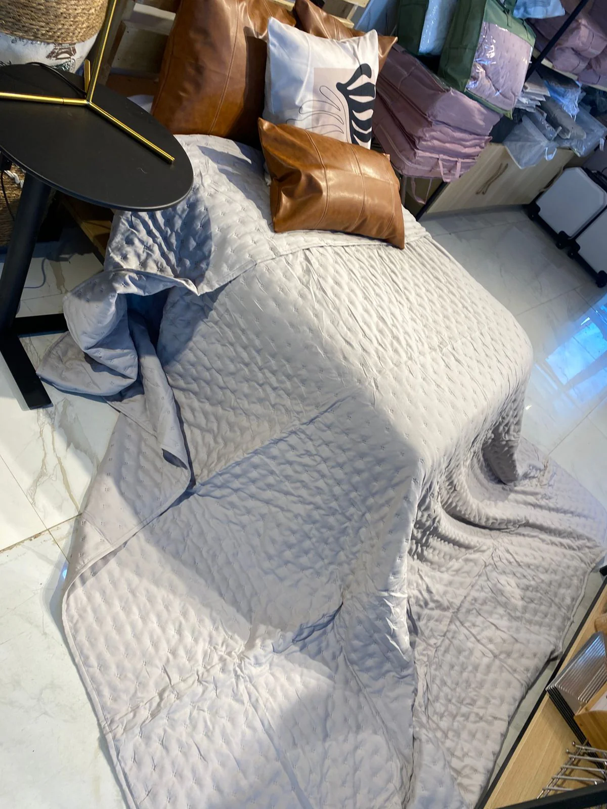 Quilted Coverlet Bedspread - Image 4