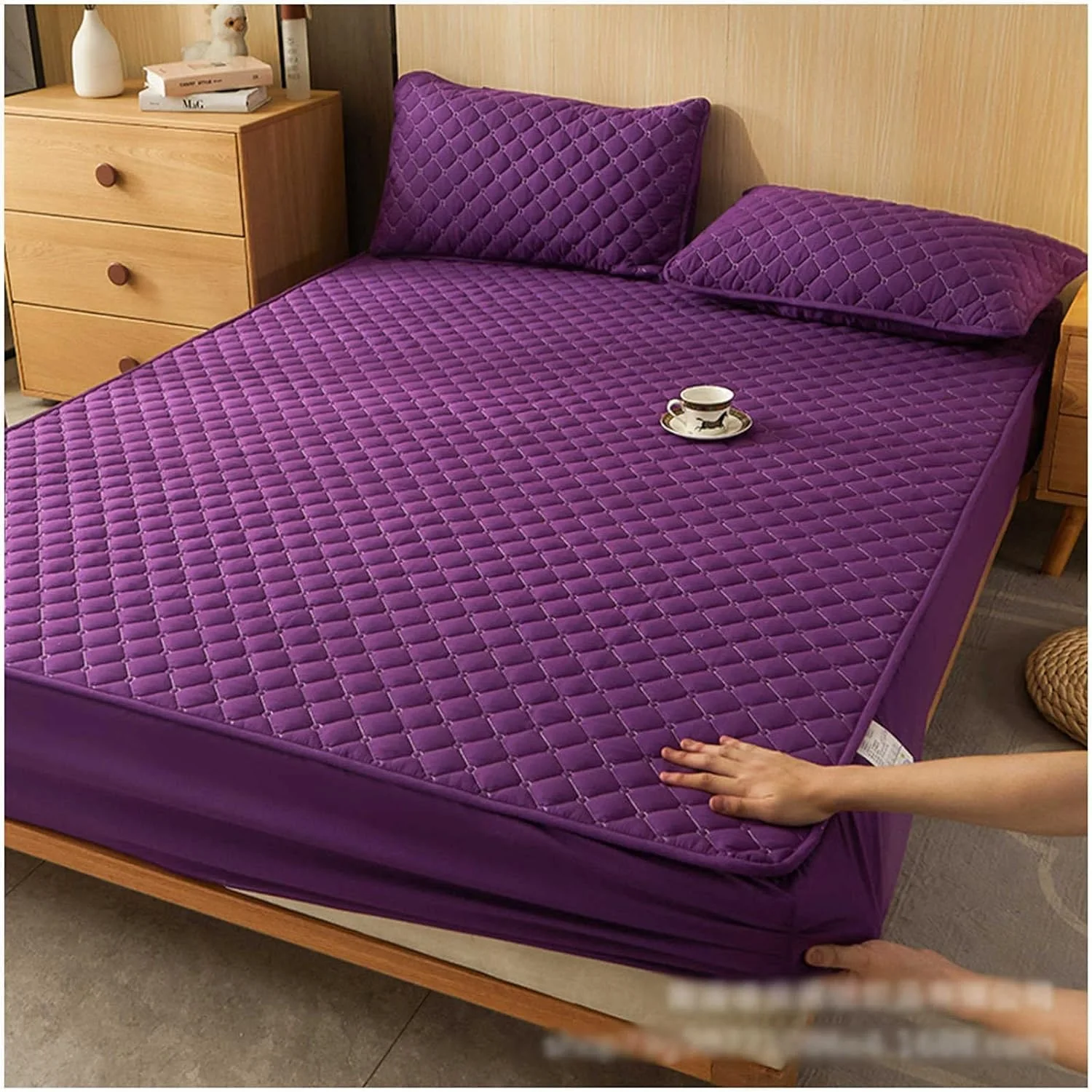 Waterproof Quilted Mattress Protector – Fitted Mattress Pad Cover Kenya - Image 15