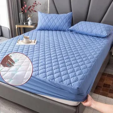 Waterproof Quilted Mattress Protector – Fitted Mattress Pad Cover Kenya - Image 3