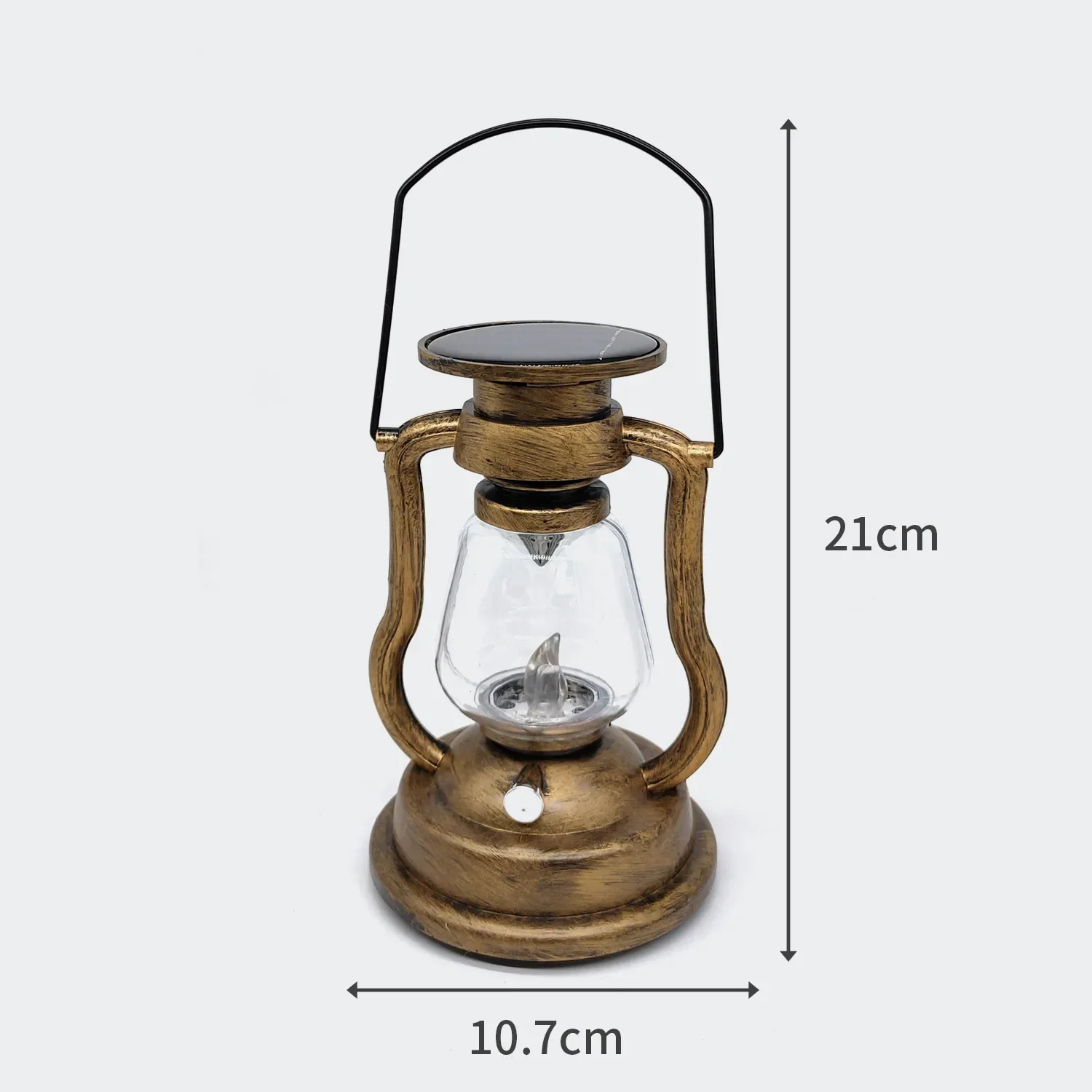 Ramadan Lantern Solar Battery Rechargeable Camping Light LED Outdoor Lighting Candle Flame Tent Lantern Lamp Camping Supplies - Image 11