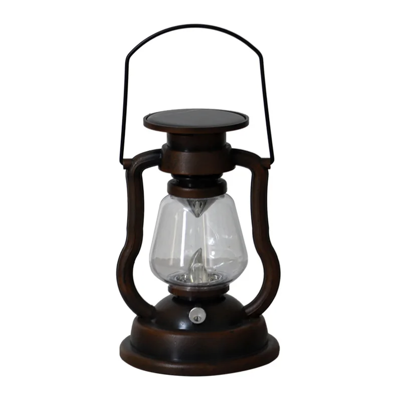Ramadan Lantern Solar Battery Rechargeable Camping Light LED Outdoor Lighting Candle Flame Tent Lantern Lamp Camping Supplies - Image 12