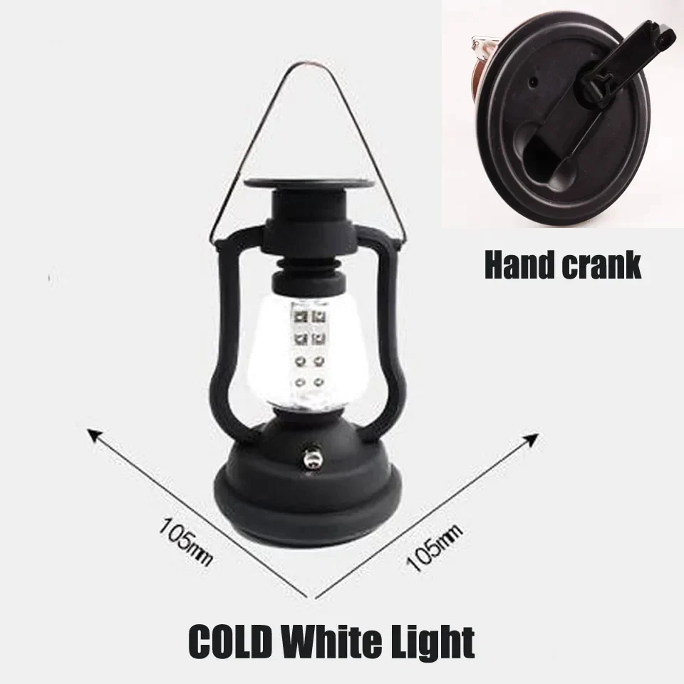 Ramadan Lantern Solar Battery Rechargeable Camping Light LED Outdoor Lighting Candle Flame Tent Lantern Lamp Camping Supplies - Image 13