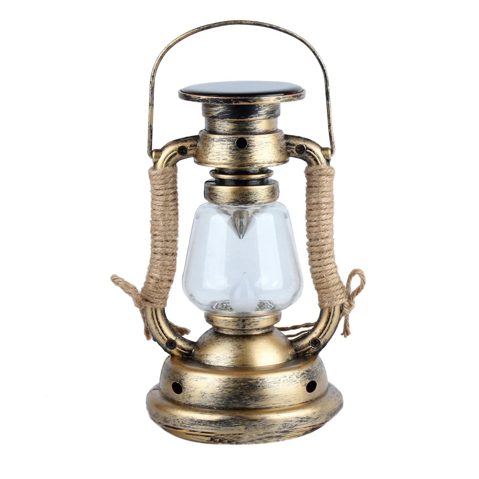 Ramadan Lantern Solar Battery Rechargeable Camping Light LED Outdoor Lighting Candle Flame Tent Lantern Lamp Camping Supplies - Image 14