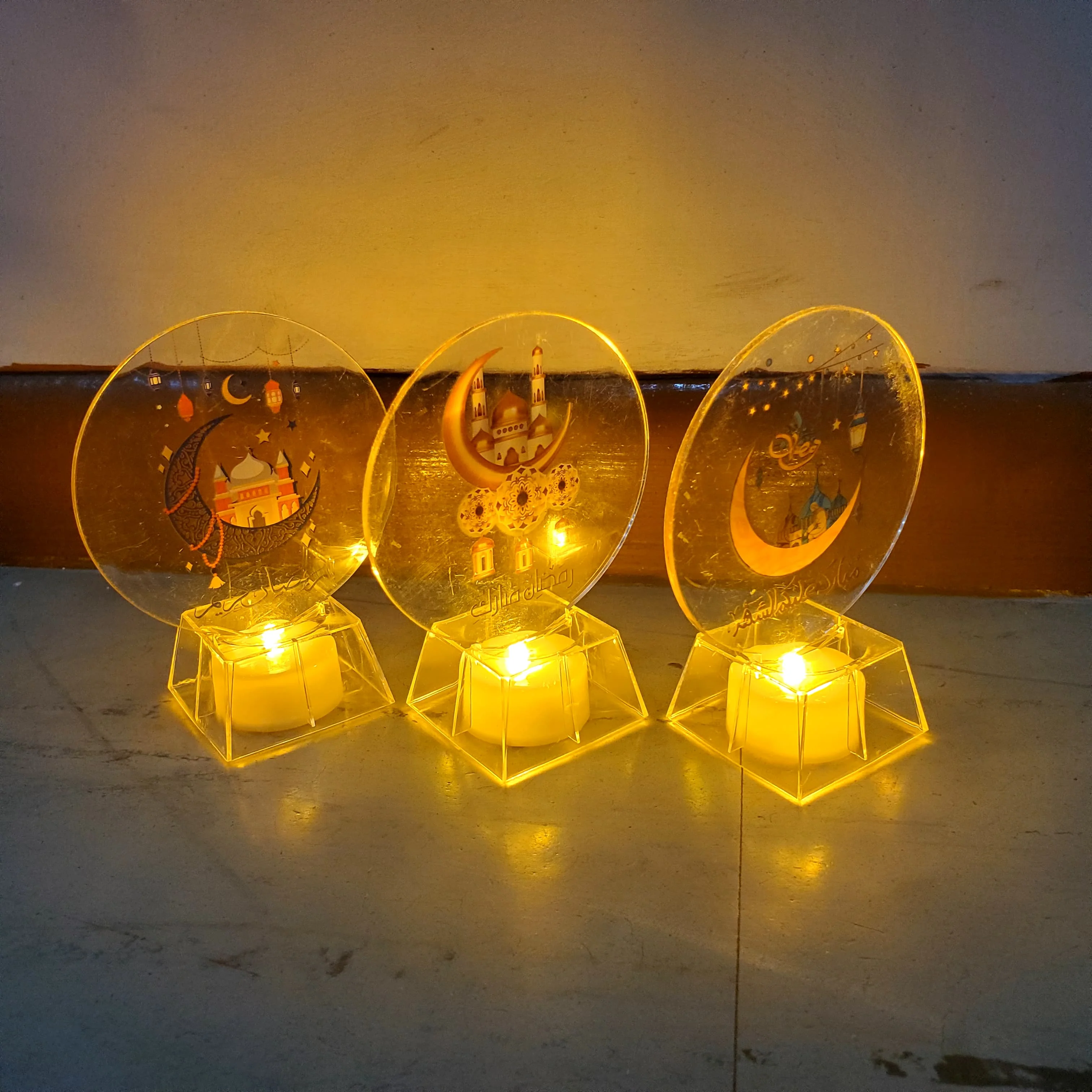 Ramadan Mubarak Led Candle/Ramadan Decor - Image 4