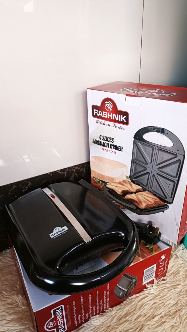 Rashnik 4 SLICE SANDWICH MAKER - Image 3