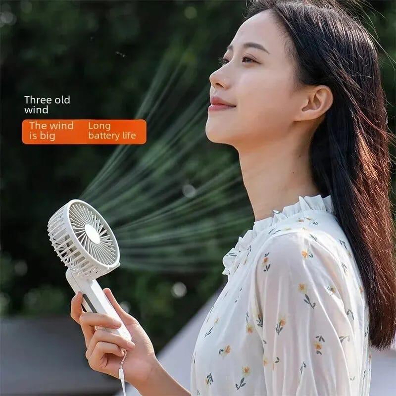 Rechargeable Handheld Portable  Mini Fan - Image 3