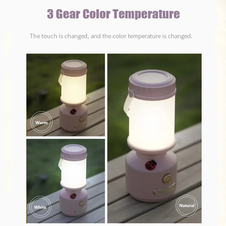 Rechargeable Ladybird Decorative Bed side, Reading Lamp Kids Night Light - Image 2