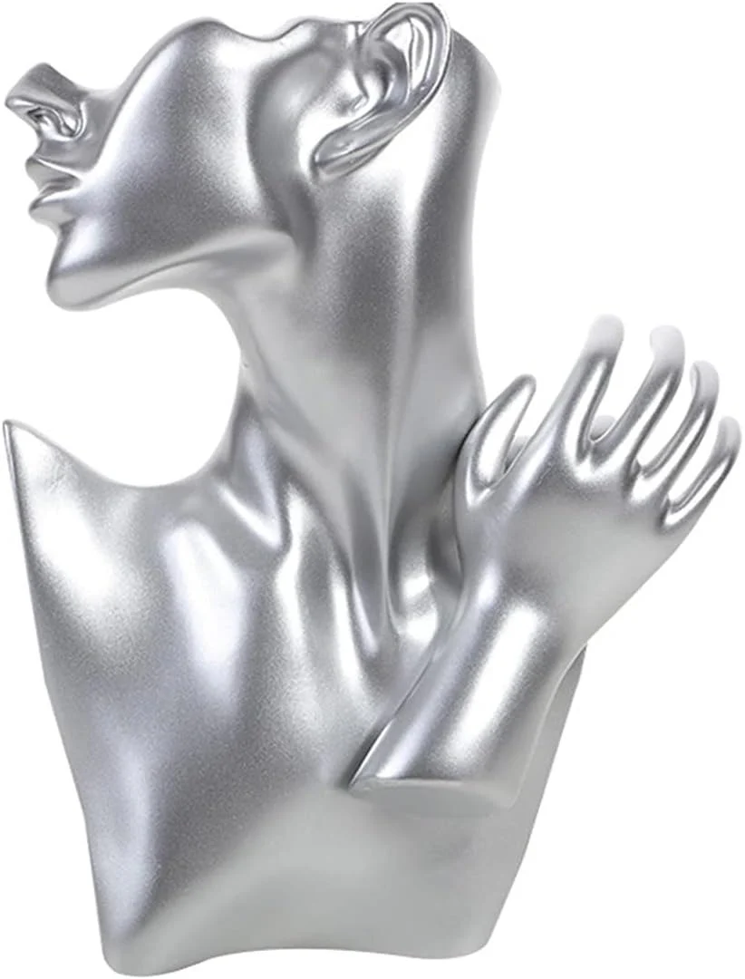 Resin Statue Character Sculpture Jewelry Stand Earrings Necklace Display Stand Room Decoration - Image 10