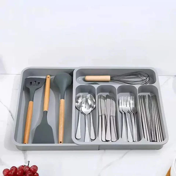 Retractable and multifunctional drawer organizer - Image 2