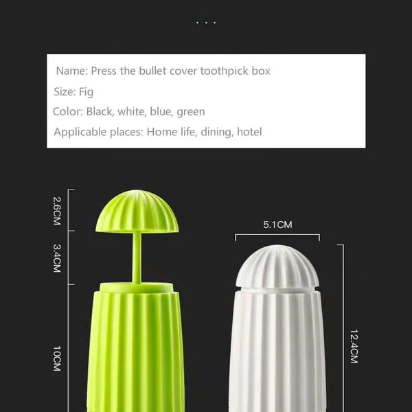 Retractable Toothpick Holder - Image 5