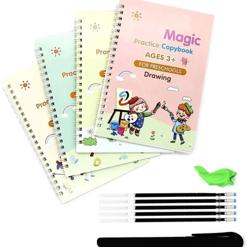 Reusable 4 Magic Books + 10 Refill Set - Image 5