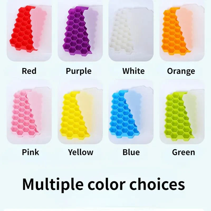 Reusable honeycomb silicone icecube mould - Image 3
